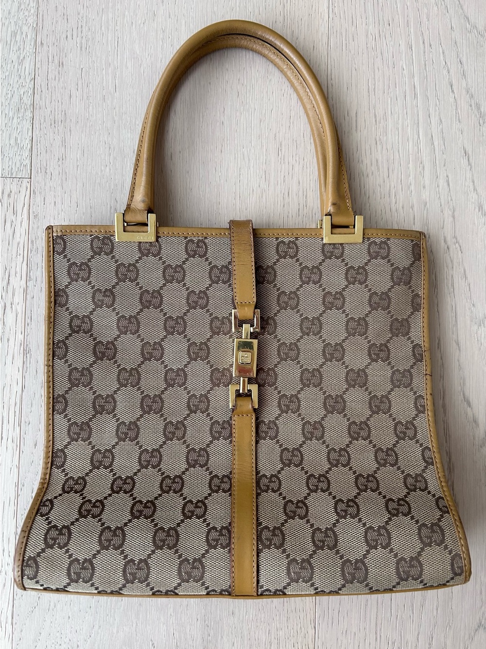 Gucci GG Jackie/Bardot Top-Handle Tote